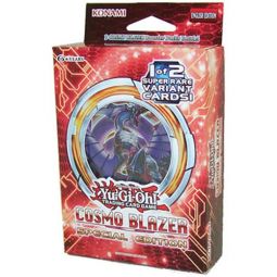 Yugioh Cosmo Blazer Special Edition Mini Box 3 packs and 1 of 2 promo cards 