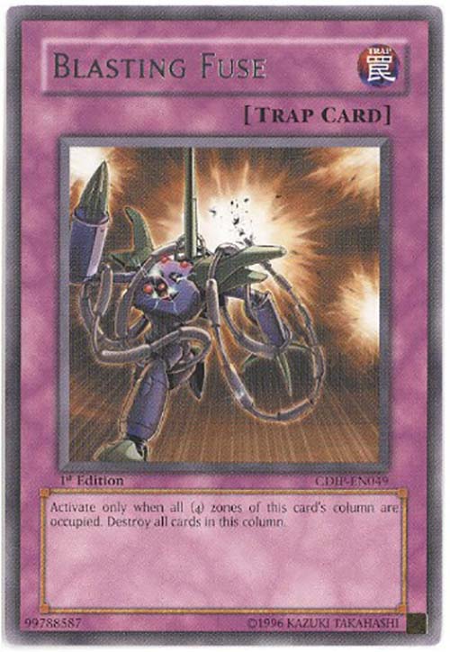 YuGiOh Card CDIPEN049 BLASTING FUSE (rare)