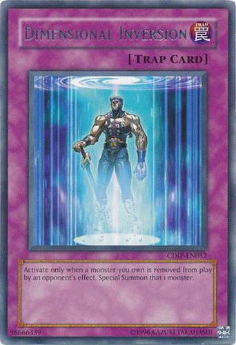 Yu-Gi-Oh Card - CDIP-EN052 - DIMENSIONAL INVERSION (rare): BBToyStore.com -  Toys, Plush, Trading Cards, Action Figures & Games online retail store shop  sale