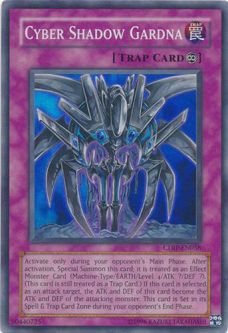 Yu-Gi-Oh Card - CDIP-EN058 - CYBER SHADOW GARDNA (super rare holo)