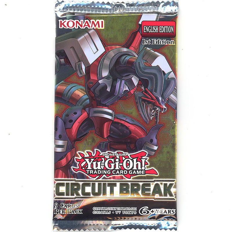 Yu-Gi-Oh Cards - Circuit Break - Booster Pack (9 Cards)