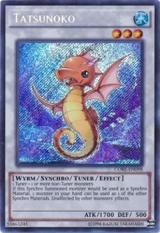 Yu-Gi-Oh Card - CORE-EN098 - TATSUNOKO (secret rare holo)