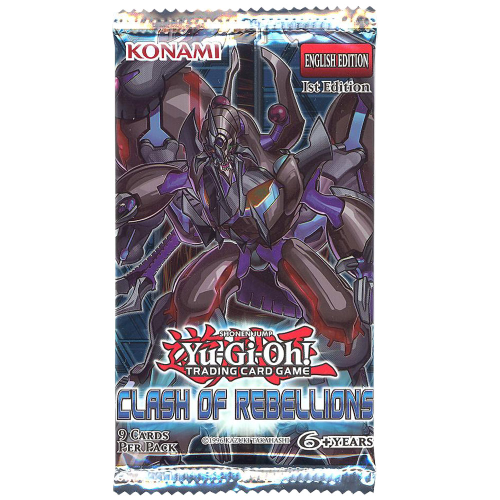 Yu-Gi-Oh Cards - Clash of Rebellions - Booster Pack (9 Cards)