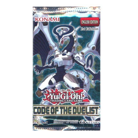Yu-Gi-Oh Cards - Code of the Duelist - Booster Pack (9 Cards): BBToyStore.com - Toys, Plush, Trading Cards, Action Figures & Games online retail store shop sale Yu-Gi-Oh Cards - Code of the Duelist - Booster Pack (9 Cards): BBToyStore.com - Toys, Plush, Trading Cards, Action Figures & Games online retail store shop sale