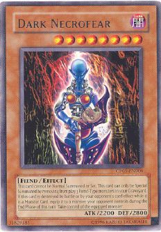 Yu-Gi-Oh Card - CP05-EN006 - DARK NECROFEAR (rare)