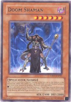 Yu-Gi-Oh Card - CP07-EN011 - DOOM SHAMAN (rare)