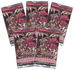 Yu-Gi-Oh Cards 5D's - Crimson Crisis - Booster Packs ( 5 Pack Lot )
