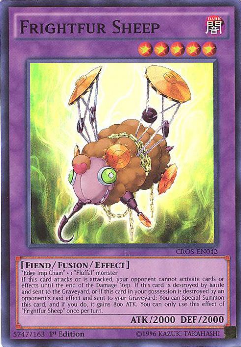 Common  Mint/NM  YuGiOH Fluffal Sheep  CROS-EN011 1st Ed 
