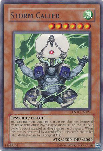 yugioh card storm YU-GI-OH! - Heavy (LCJW-EN284) - Legendary Collection 4: Joey's World - 1st Edition this cards controller takes damage equal to its original ATK. YuGiOh Crossroads of Chaos Rare