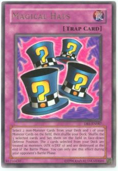 Yu-Gi-Oh Card - DB1-EN087 - MAGICAL HATS (rare)