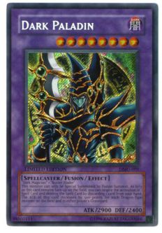 Yu-Gi-Oh Card - DMG-001 - DARK PALADIN (secret rare holo)