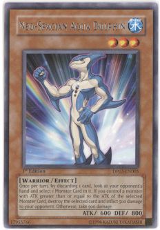 Yu-Gi-Oh Card - DP03-EN005 - NEO-SPACIAN AQUA DOLPHIN (rare)