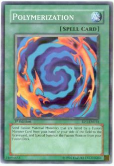 Yu-Gi-Oh Card - DP1-EN014 - POLYMERIZATION (common)