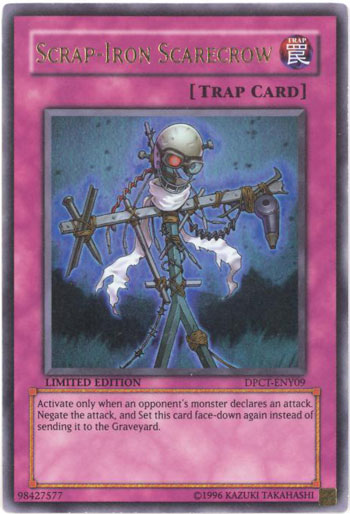 Yu-Gi-Oh Card - DPCT-ENY09 - SCRAP-IRON SCARECROW (ultra rare holo)