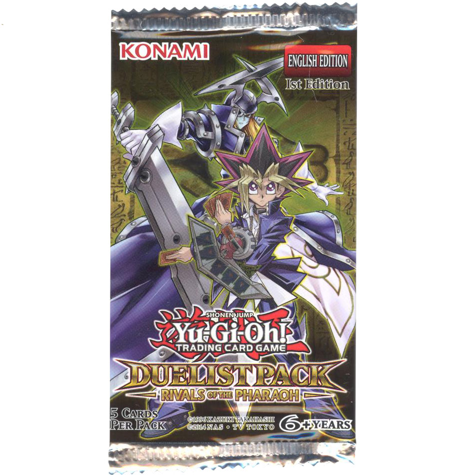 Yu-Gi-Oh Cards - Duelist Pack: Rivals of the Pharaoh - Booster Pack (5 Cards)