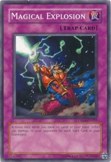 Yu-Gi-Oh Card - DR04-EN055 - MAGICAL EXPLOSION (common)