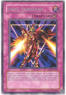 Yu-Gi-Oh Card - DR1-EN263 - SPELL VANISHING (rare)