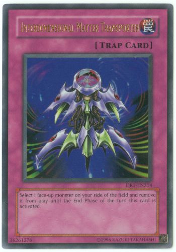 Yu-Gi-Oh! Karte „Interdimensional Matter Transporter“ – Starfoil Rare, Aus Battle Pack: Epic Dawn, 1st Edition