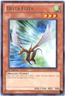 Yu-Gi-Oh Card - DREV-EN016 - DELTA FLYER (rare)