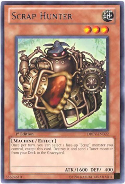 Yu-Gi-Oh Card - DREV-EN022 - SCRAP HUNTER (rare): BBToyStore.com - Toys,  Plush, Trading Cards, Action Figures & Games online retail store shop sale