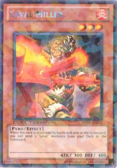 Yu-Gi-Oh Card - DT05-EN022 - LAVAL MILLER (parallel rare)