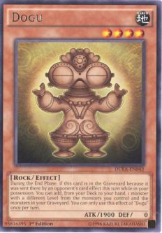 Yu-Gi-Oh Card - DUEA-EN042 - DOGU (rare)