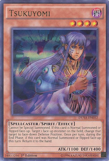 Yu-Gi-Oh Card - DUSA-EN052 - TSUKUYOMI (ultra rare holo)