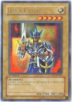 Yu-Gi-Oh Card - EEN-EN005 - JACK'S KNIGHT (rare)