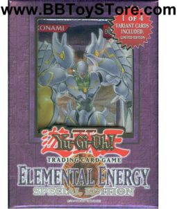 Yu-Gi-Oh Cards - Elemental Energy *Special Edition* (3 EEN packs & 1 Variant Card)