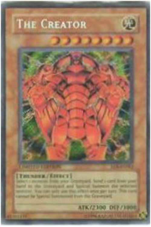 Yu-Gi-Oh Card - EEN-ENSE2 - THE CREATOR (ultra rare holo)