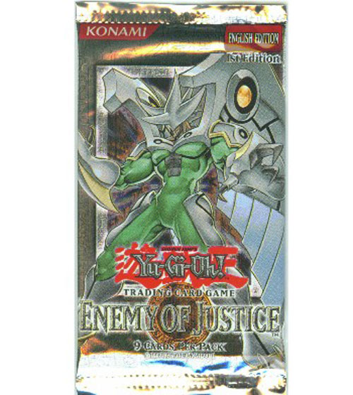 Yu-Gi-Oh Cards - Enemy of Justice - Booster Pack *1st Edition
