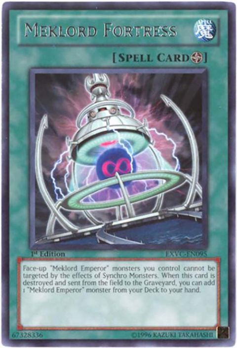 Yu-Gi-Oh Card - EXVC-EN095 - MEKLORD FORTRESS (rare): BBToyStore.com - Toys, Plush, Trading Cards, Action Figures & Games online retail store shop sale Yu-Gi-Oh Card - EXVC-EN095 - MEKLORD FORTRESS (rare): BBToyStore.com - Toys, Plush, Trading Cards, Action Figures & Games online retail store shop sale