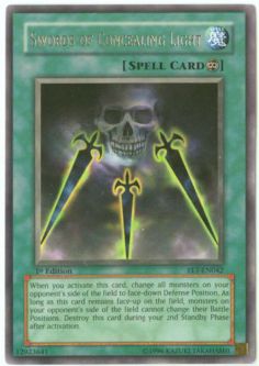 Yu-Gi-Oh Card - FET-EN042 - SWORDS OF CONCEALING LIGHT (rare)