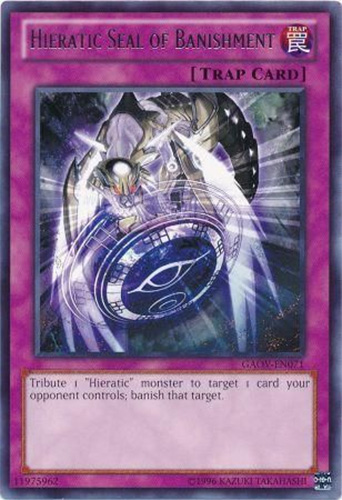 yugioh hieratic cards YuGiOh 5Ds Galactic Overlord Single Card Common Seal of Supremacy GAOV-EN057 Single Cards Gishki Hieratic | CreativeMinds @