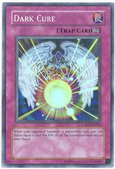 Yu-Gi-Oh Card - GX05-EN002 - DARK CURE (super rare holo)