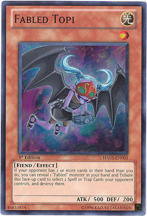- Yu-Gi-Oh 1x Fabled Leviathan HA03