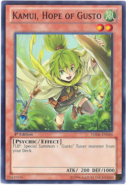 gusto yugioh cards Yugioh Cards: Gusto Squirro HAO6 SUPER RARE # 2E31 – Archeron