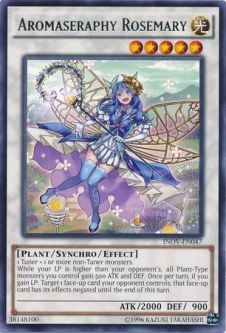 Yu-Gi-Oh Card - INOV-EN047 - AROMASERAPHY ROSEMARY (rare)