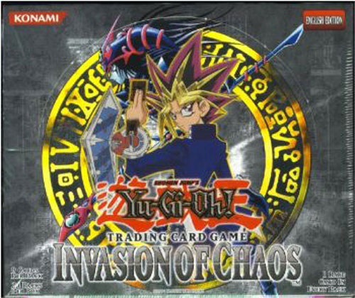 Yu-Gi-Oh Cards - Invasion of Chaos Booster Box (24 packs) *1st Edition*