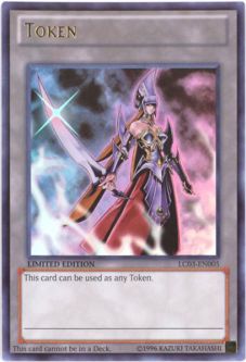 Yu-Gi-Oh Card - LC03-EN005 - EMISSARY OF DARKNESS TOKEN (ultra rare holo)