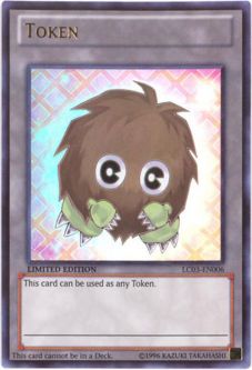 Yu-Gi-Oh Card - LC03-EN006 - PINK KURIBOH TOKEN (ultra rare holo)