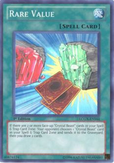 Yu-Gi-Oh Card - LCGX-EN164 - RARE VALUE (super rare holo)