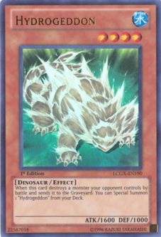 Yu-Gi-Oh Card - LCGX-EN190 - HYDROGEDDON (ultra rare holo)