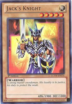 Yu-Gi-Oh Card - LCYW-EN016 - JACK'S KNIGHT (ultra rare holo)