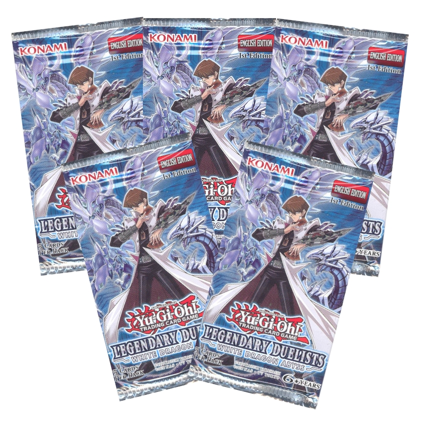 Yu-Gi-Oh Cards - Legendary Duelists: White Dragon Abyss - Booster Packs (5 Pack Lot)