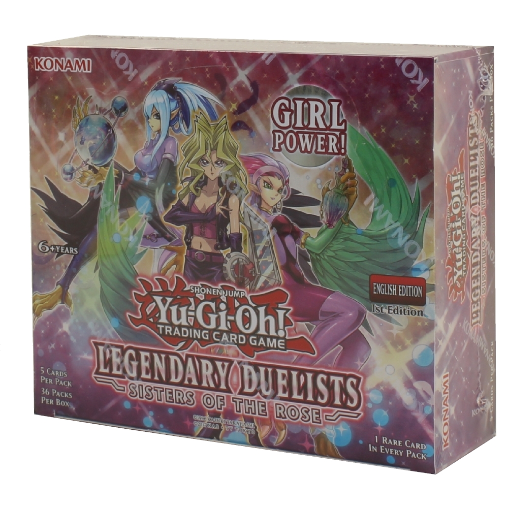 Yu-Gi-Oh Cards - Legendary Duelists: Sisters of the Rose - Booster Box (36 packs)
