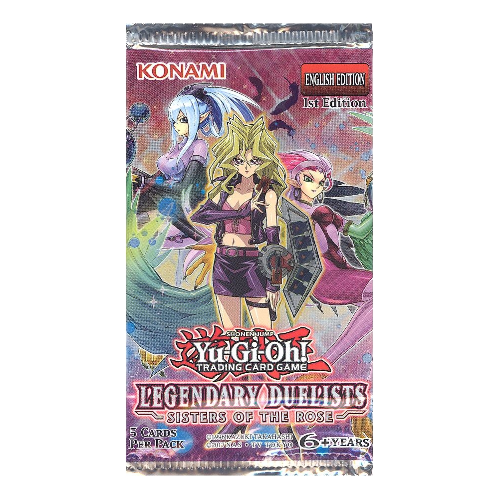 Yu-Gi-Oh Cards - Legendary Duelists: Sisters of the Rose - Booster Pack (5 Cards)