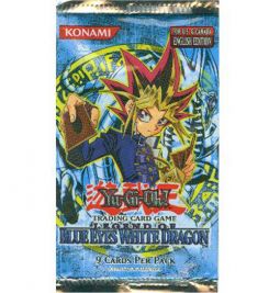 Yu-Gi-Oh Cards - Blue Eyes White Dragon - Booster Pack