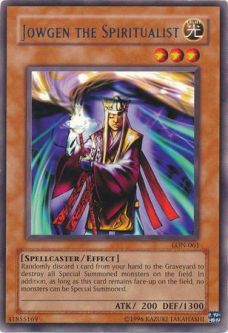 Yu-Gi-Oh Card - LON-061 - JOWGEN THE SPIRITUALIST (rare)