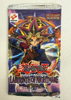 Yu-Gi-Oh Cards - Labyrinth of Nightmare - Booster Pack